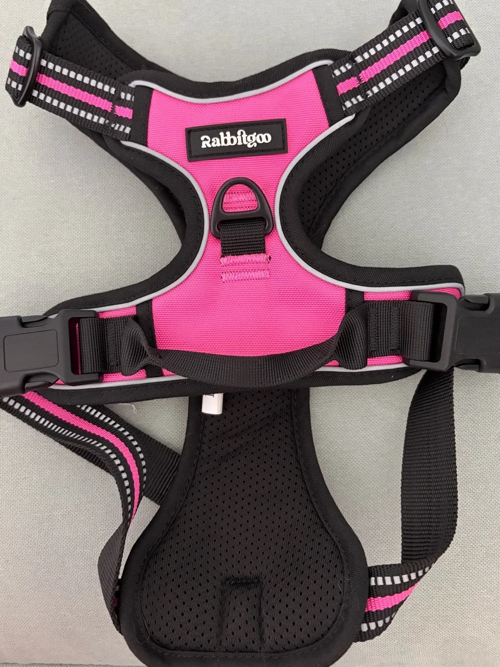 NWOT Hot Pink Reflective Padded Dog Harness